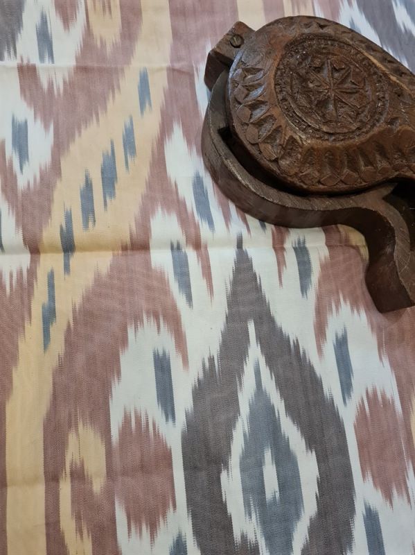 Ikat silk with cotton No. 7, 3 meters